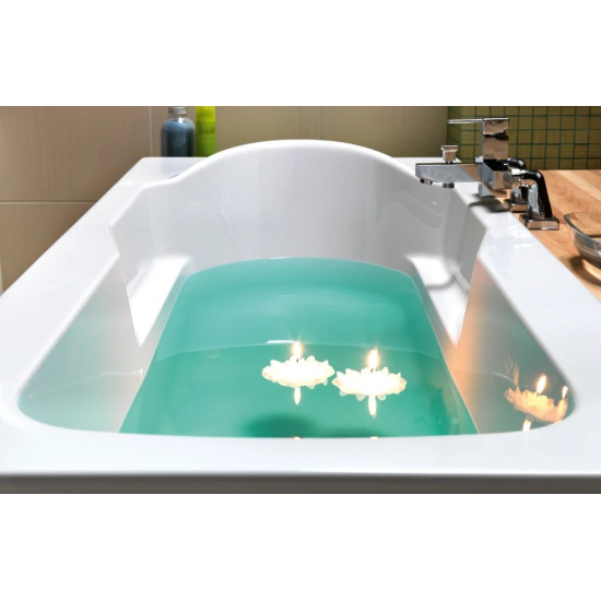 Акриловая ванна CERSANIT Santana 150x70 см, с каркасом, ультрабелая