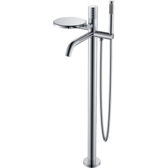Смеситель для ванны напольный BOHEME Stick 129-CRCR chrome diamond chrome