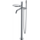 Смеситель для ванны напольный BOHEME Stick 129-CRCR chrome diamond chrome