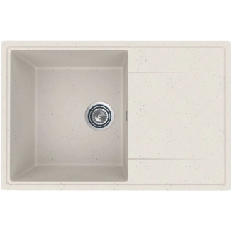Мойка для кухни MIXLINE Ультра ML-GMU07 735х475 мм, белый