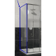 Боковая стенка RGW Z-050-2 70x195 стекло прозрачное, профиль хром