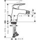 Смеситель для биде HANSGROHE Logis 71204000 хром
