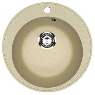 Мойка для кухни MIXLINE Ультра ML-GMU01 D=475 мм, бежевый