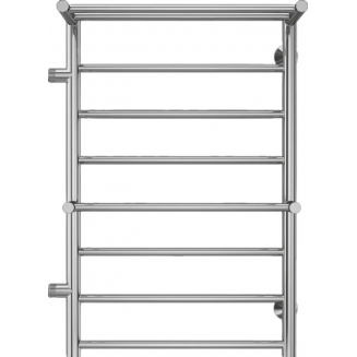 Полотенцесушитель водяной TERMINUS Анкона П8 500x800 с полкой, с боковым подключением 500 слева