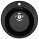 Мойка для кухни MIXLINE Ультра ML-GMU01 D=475 мм, чёрный