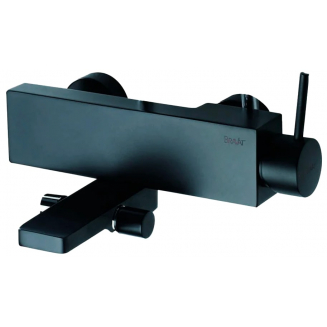 Смеситель для ванны BRAVAT Arc F66061K-01A-ENG чёрный матовый