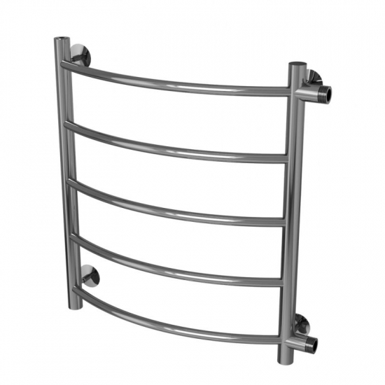 Полотенцесушитель водяной MIXLINE Capella 60х50 1'' лесенка, 5 перекладин, боковое подключение