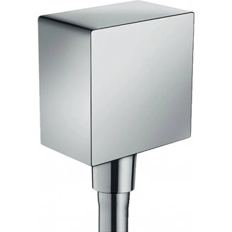 Шланговое подключение HANSGROHE Fixfit Square 26455000 хром
