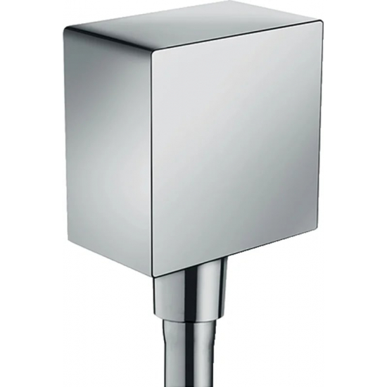 Шланговое подключение HANSGROHE Fixfit Square 26455000 хром