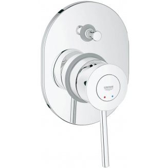 Встраиваемый смеситель для душа и ванны GROHE BauClassic 29047000 С ВНУТРЕННЕЙ ЧАСТЬЮ, хром