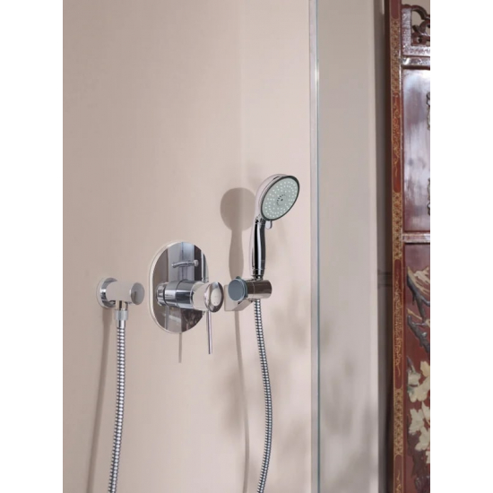 Встраиваемый смеситель для душа и ванны GROHE BauClassic 29047000 С ВНУТРЕННЕЙ ЧАСТЬЮ, хром