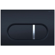 Кнопка для инсталляции AQUATEK KDI-0000045 (016D) чёрный матовый, клавиши прямоугольные