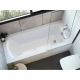 Акриловая ванна SANTEK Монако XL 170x75 см, с каркасом