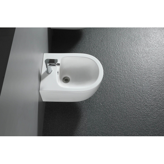 Биде подвесное АКВАТЕК Европа AQ1016-MW матовое белое