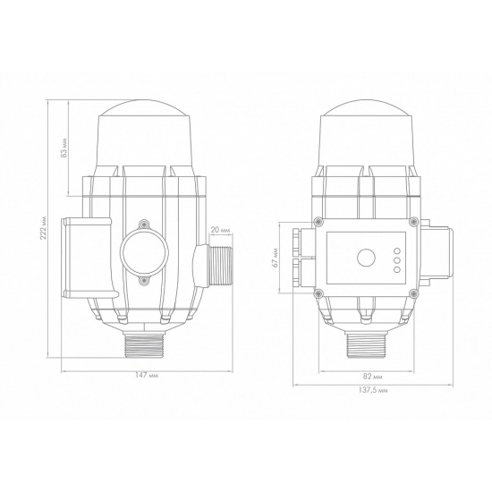 Блок автоматики ДЖИЛЕКС 9001