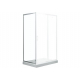 Боковая стенка AQUANET SP-0800A 80x190 стекло прозрачное, профиль хром