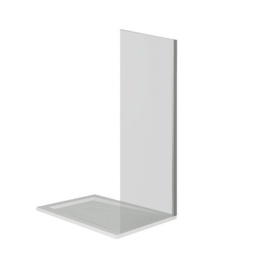 Боковая стенка BAS Good Door Altair SP-100-C-CH 100x195 стекло прозрачное, профиль хром