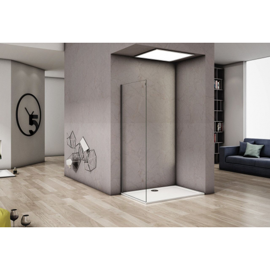 Боковая стенка BAS Good Door Altair SP-100-C-CH 100x195 стекло прозрачное, профиль хром