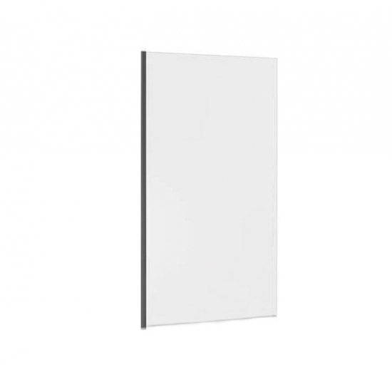 Боковая стенка BAS Good Door Galaxy SP-100-C-B 100x195 стекло прозрачное, профиль чёрный