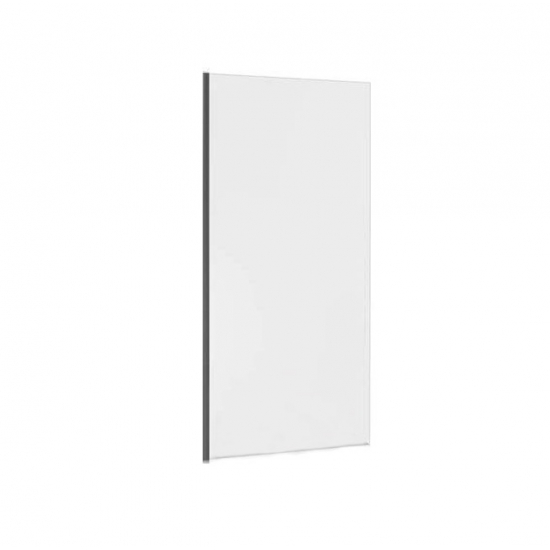 Боковая стенка BAS Good Door Galaxy SP-90-C-B 90x195 стекло прозрачное, профиль чёрный