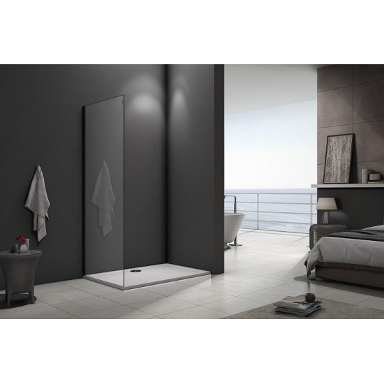 Боковая стенка BAS Good Door Galaxy SP-90-C-CH 90x195 стекло прозрачное, профиль хром