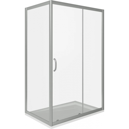 Боковая стенка BAS Good Door Infinity SP-80-C-CH 80x185 стекло прозрачное, профиль хром