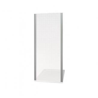 Боковая стенка BAS Good Door Latte SP-80-G-WE 80x185 стекло грейп, профиль хром