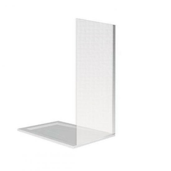 Боковая стенка BAS Good Door Orion SP-100-G-CH 100x185 стекло грейп, профиль хром