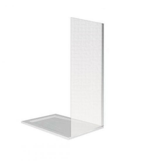 Боковая стенка BAS Good Door Orion SP-90-G-CH 90x185 стекло грейп, профиль хром