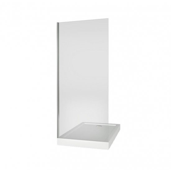 Боковая стенка BAS Good Door Puerta SP-90-C-CH 90x195 стекло прозрачное, профиль хром 