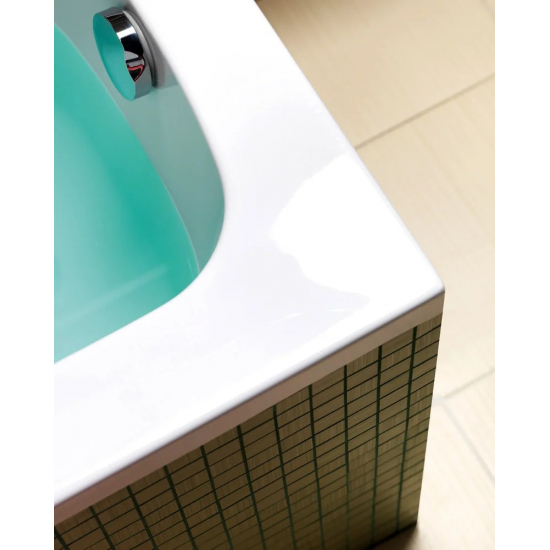 Акриловая ванна CERSANIT Santana 63349 без опоры 150x70 см, ультрабелая