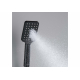 Лейка для душа AQUATEK Лира AQ2005MB Select 80 3 jet 3 режима, матовый чёрный