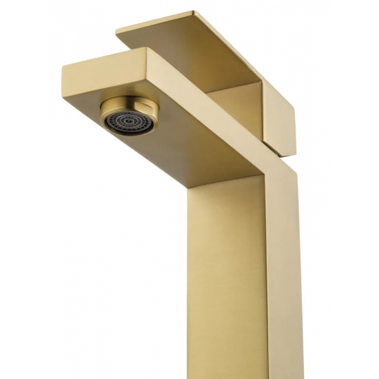 Смеситель для раковины WONZON & WOGHAND WW-A40982-BG брашированное золото
