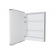 Зеркало-шкаф MIXLINE Виктория 60x80 левый, сенсорный выкл, LED подсветка