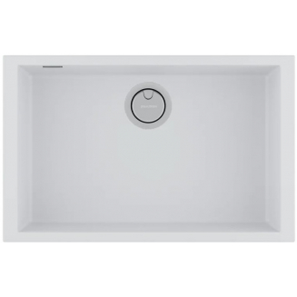 Мойка для кухни PAULMARK Neo Classic 69 690х443 мм подстольная, white