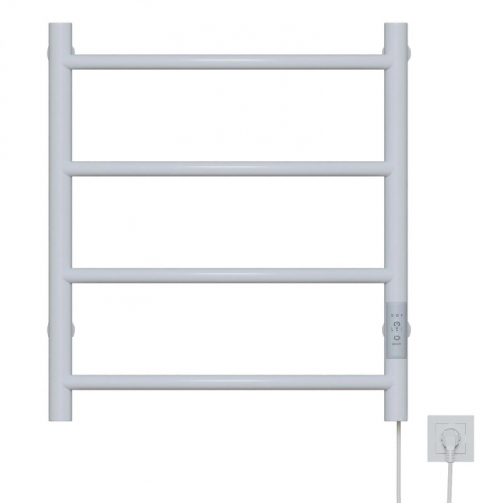 Полотенцесушитель электрический MIXLINE Capella 60x50 201 Вт, белый