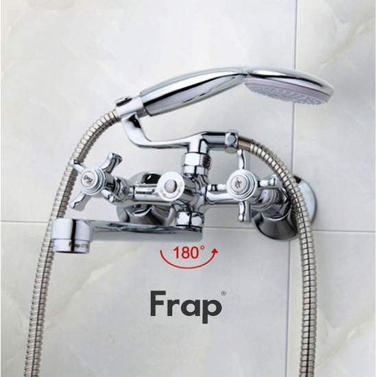 Смеситель для ванны FRAP H24 F2124 хром