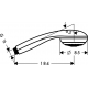 Лейка для душа HANSGROHE Crometta 85 1jet 28585000 хром