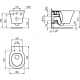 Унитаз подвесной IDEAL STANDARD Connect Air AquaBlade E005401 сиденье микролифт E036601