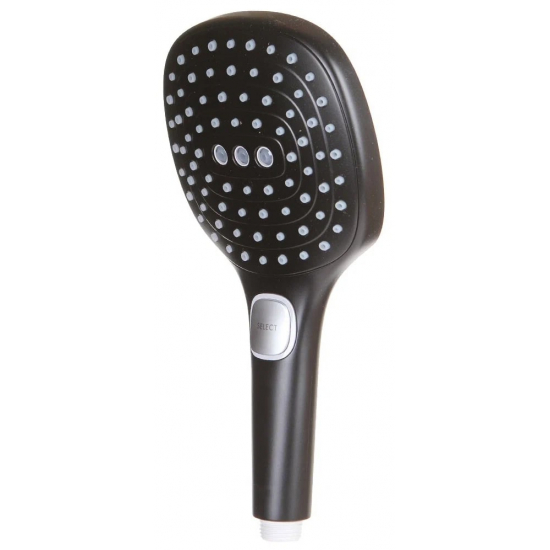 Лейка для душа HANSGROHE Raindance Select E 26520340 шлифованный чёрный хром