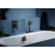 Лейка для душа HANSGROHE Raindance Select E 26520340 шлифованный чёрный хром
