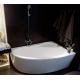 Акриловая ванна АКВАТЕК Фиджи FID170-0000002 R 170x110 см, с каркасом асимметричная