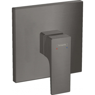 Встраиваемый смеситель для душа и ванны HANSGROHE Metropol 32565340 шлифованный чёрный хром