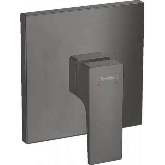 Встраиваемый смеситель для душа и ванны HANSGROHE Metropol 32565340 шлифованный чёрный хром