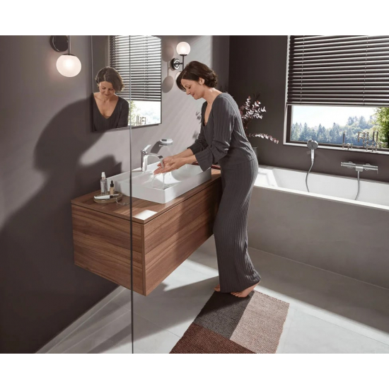Лейка для душа HANSGROHE Pulsify 105 3jet 24100000 хром