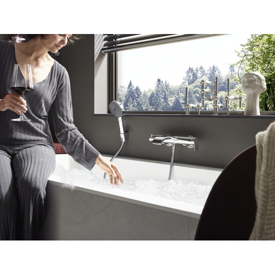 Лейка для душа HANSGROHE Pulsify 105 3jet 24100000 хром