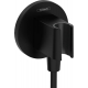Шланговое подключение HANSGROHE FixFit Porter S 26888670 матовый чёрный