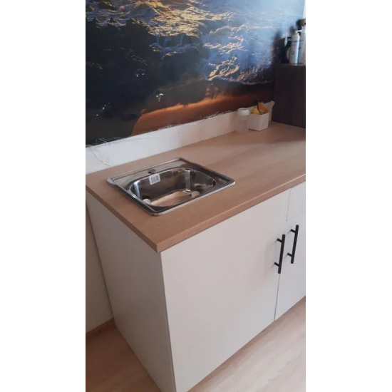 Мойка для кухни MIXLINE 380х380x0,6 мм нержавеющая сталь