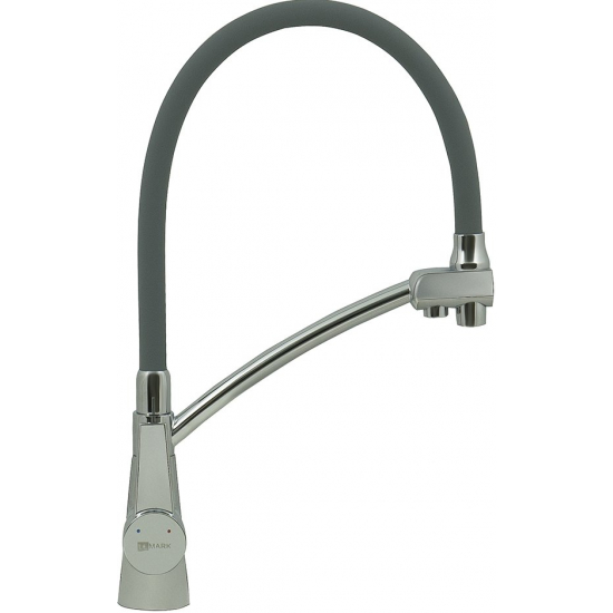 Смеситель для кухни с подключением к фильтру с питьевой водой LEMARK Comfort LM3071C-Gray