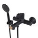 Смеситель для ванны MIXLINE ML23-01 Round Black ЧЁРНЫЙ